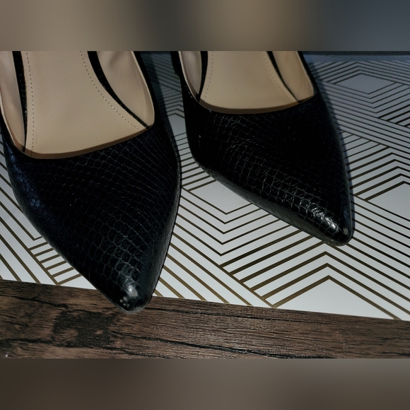 Nine west chunky heel shoes - Picture 4 of 6